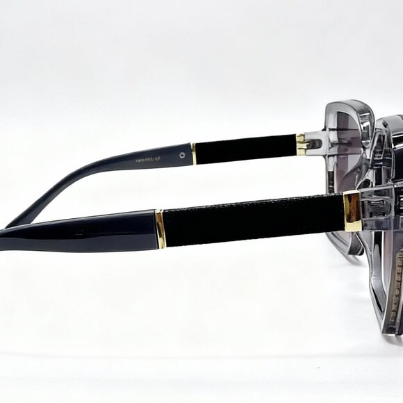 NEW Big Bling Black Oversized Sunglasses Designer Style! - Picture 4 of 5